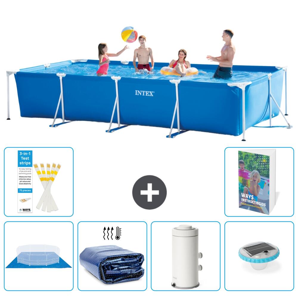 Rechteckiger Frame Pool - 450x220x84 cm - 7-teilig  S98 1/7
