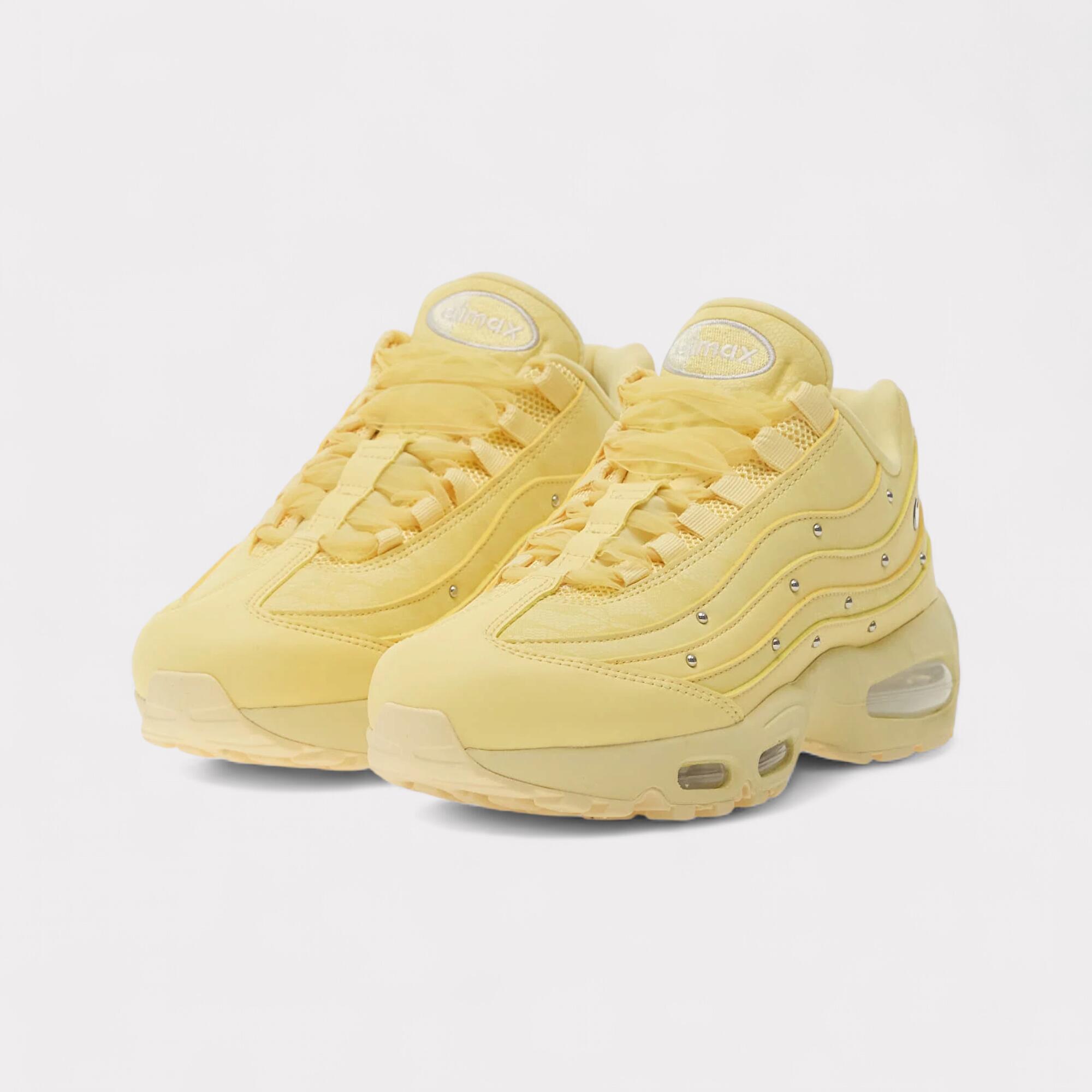 Nike Air Max 95 - Yellow Silver Studded 2/6