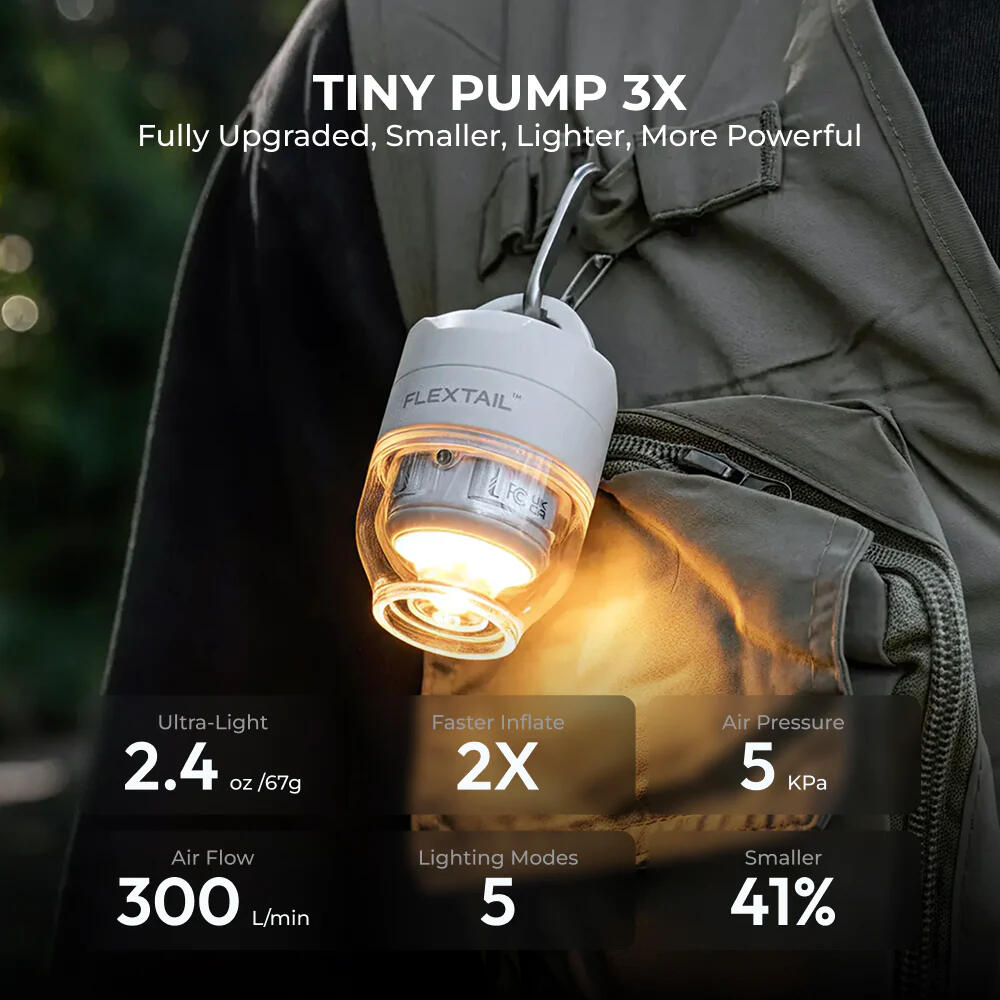 Tiny Pump 3X Compact Air Pump | Tragbar und kabellos 2/7