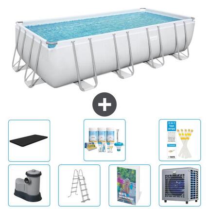 BESTWAY Piscina Bestway Power Steel Rectangular - 549x274x122 cm - S612
