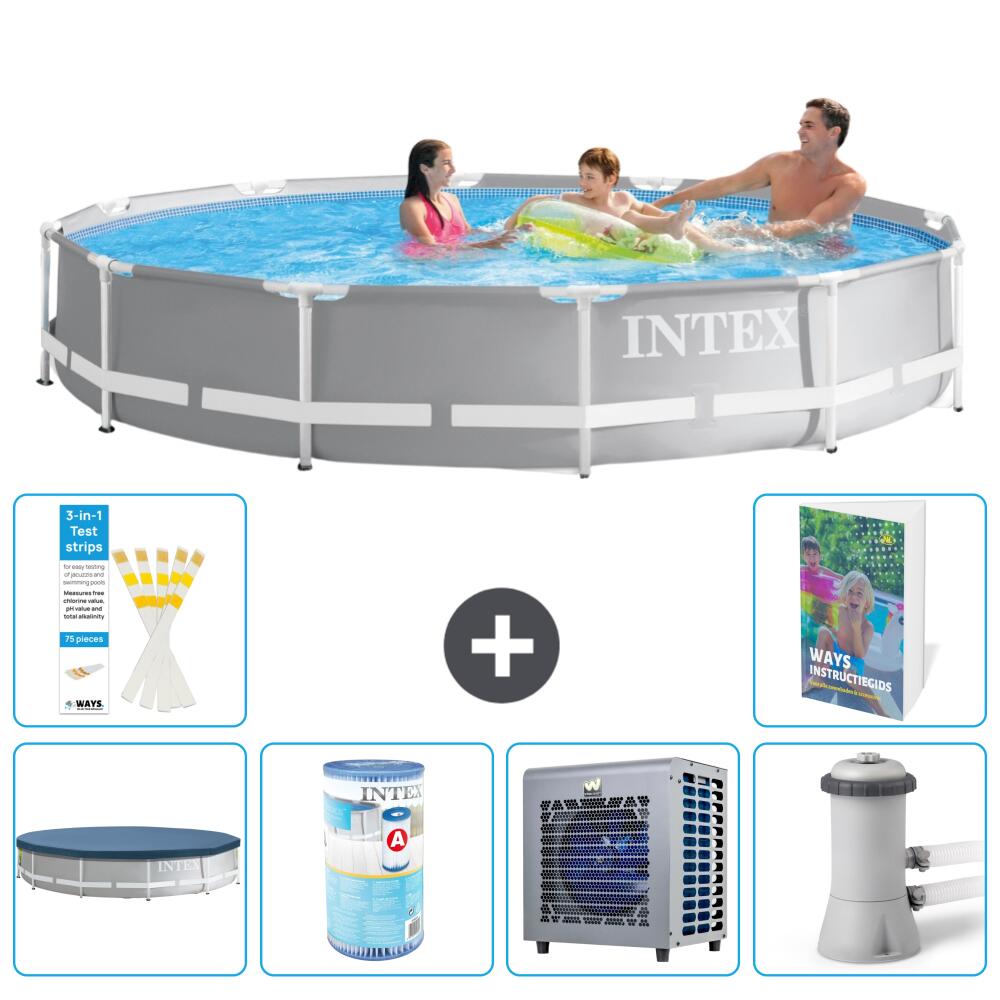Prism Frame Pool Rund - 366x76 cm - 7-teilig  S29 1/7