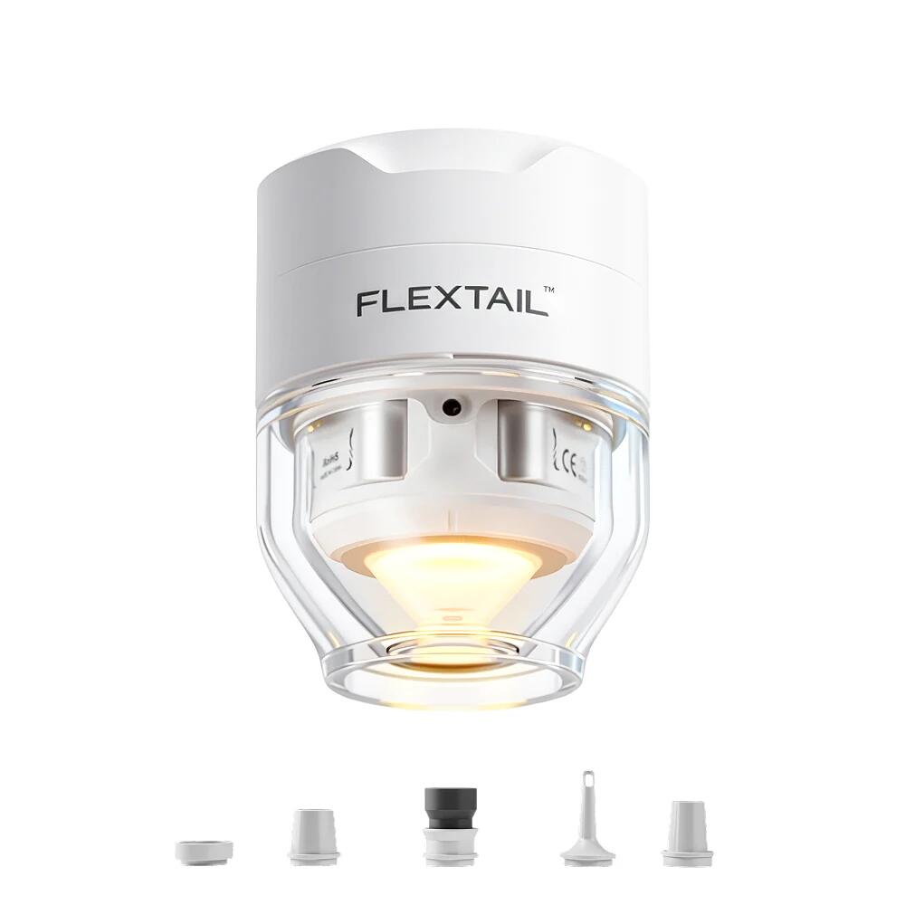 TINY PUMP 3X WHI 3-in-1 Mini Air Pump Lantern