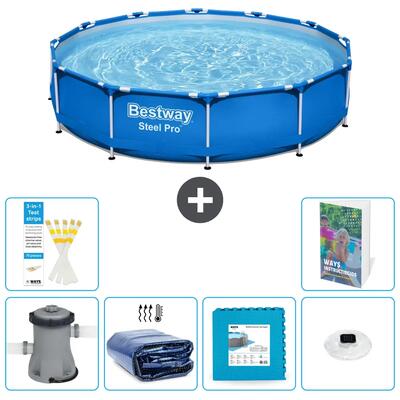 Bestway steel pro rond - 366x76 cm - 5-delig s326