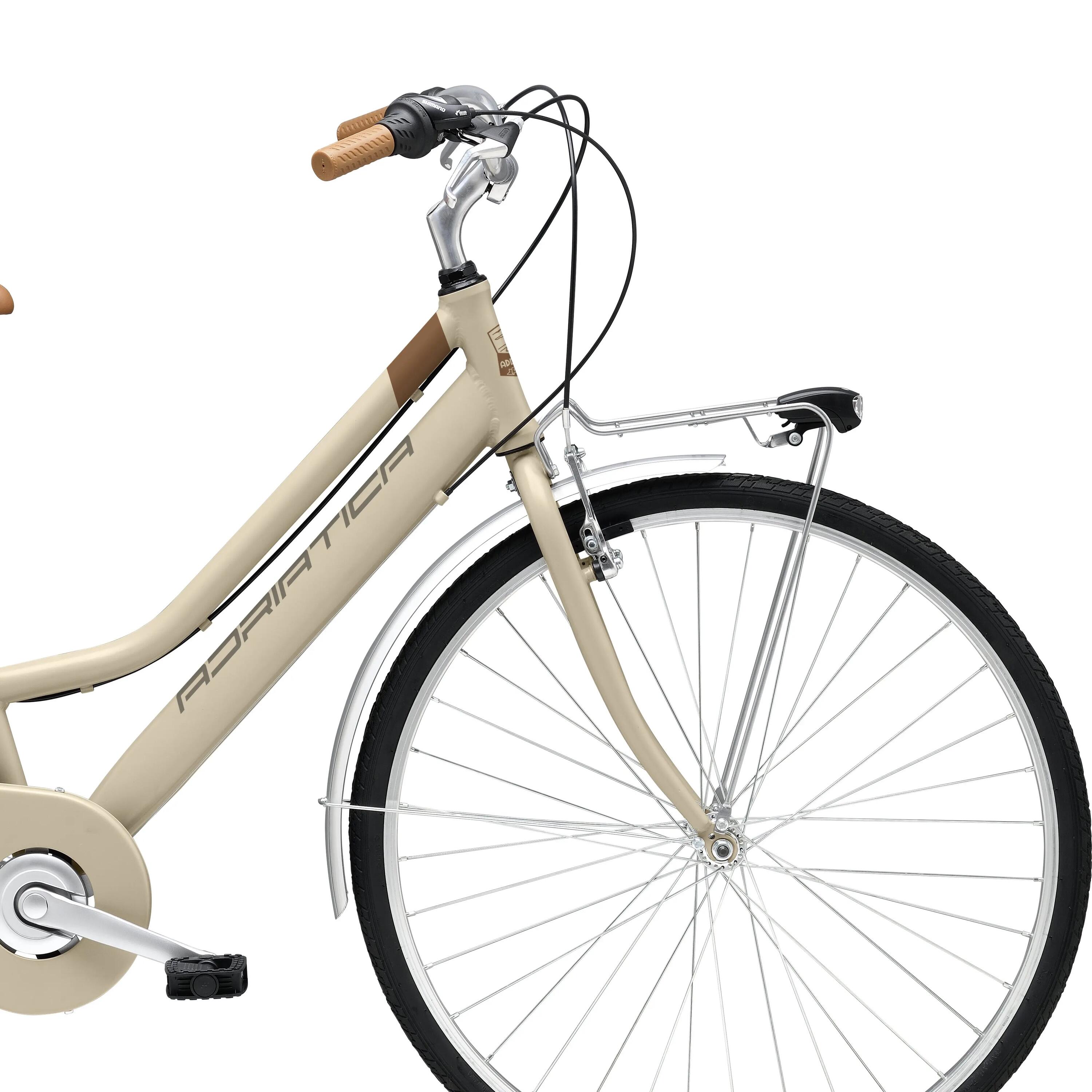 Bicicleta de Cidade Adriatica Trend Quadro Baixo Avelã 3/3