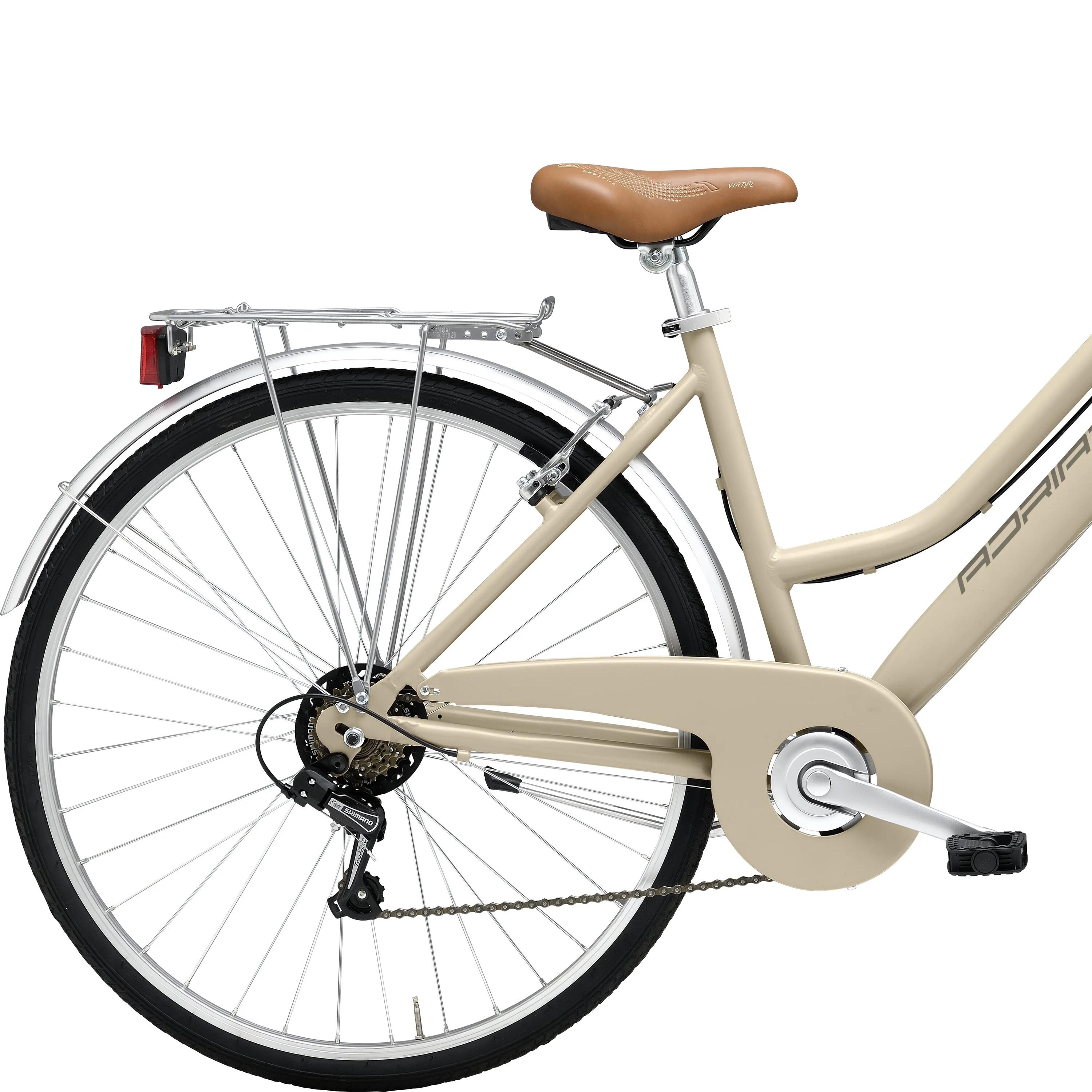 Bicicleta de Cidade Adriatica Trend Quadro Baixo Avelã 2/3