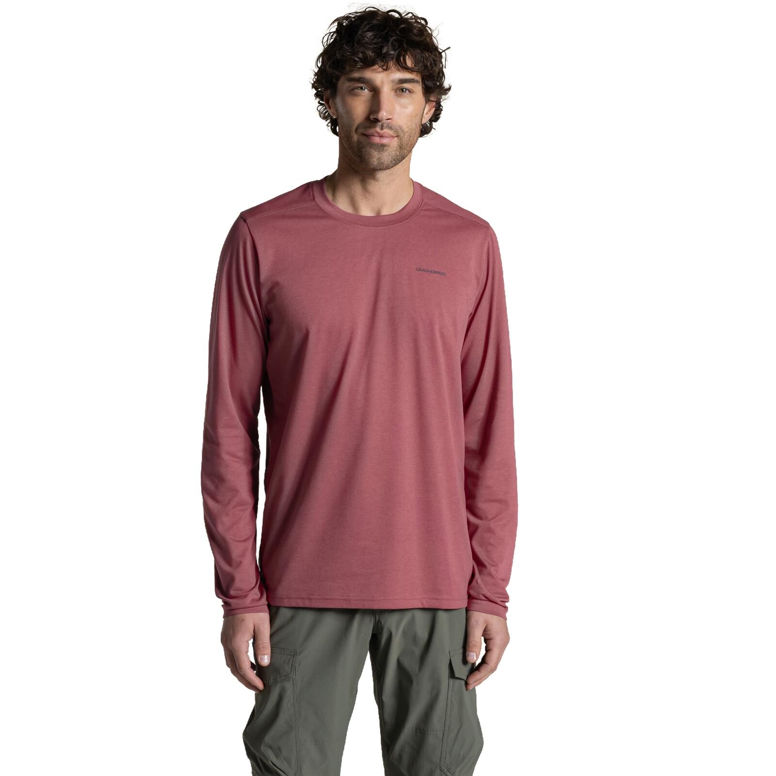 Craghoppers NosiLife Abel T-Shirt-Atlas Red 1/4