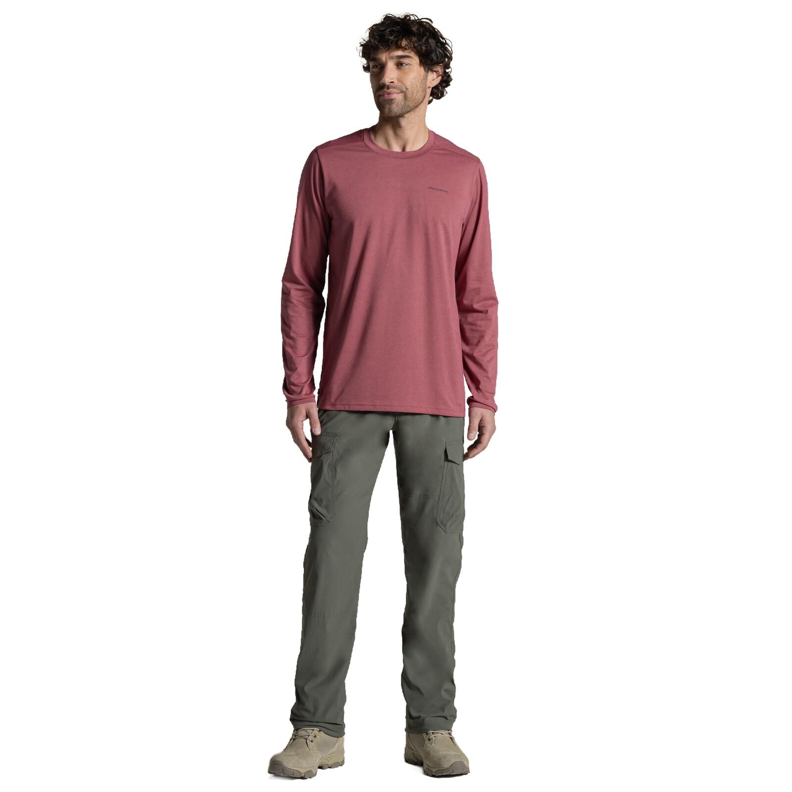 Craghoppers NosiLife Abel T-Shirt-Atlas Red 3/4