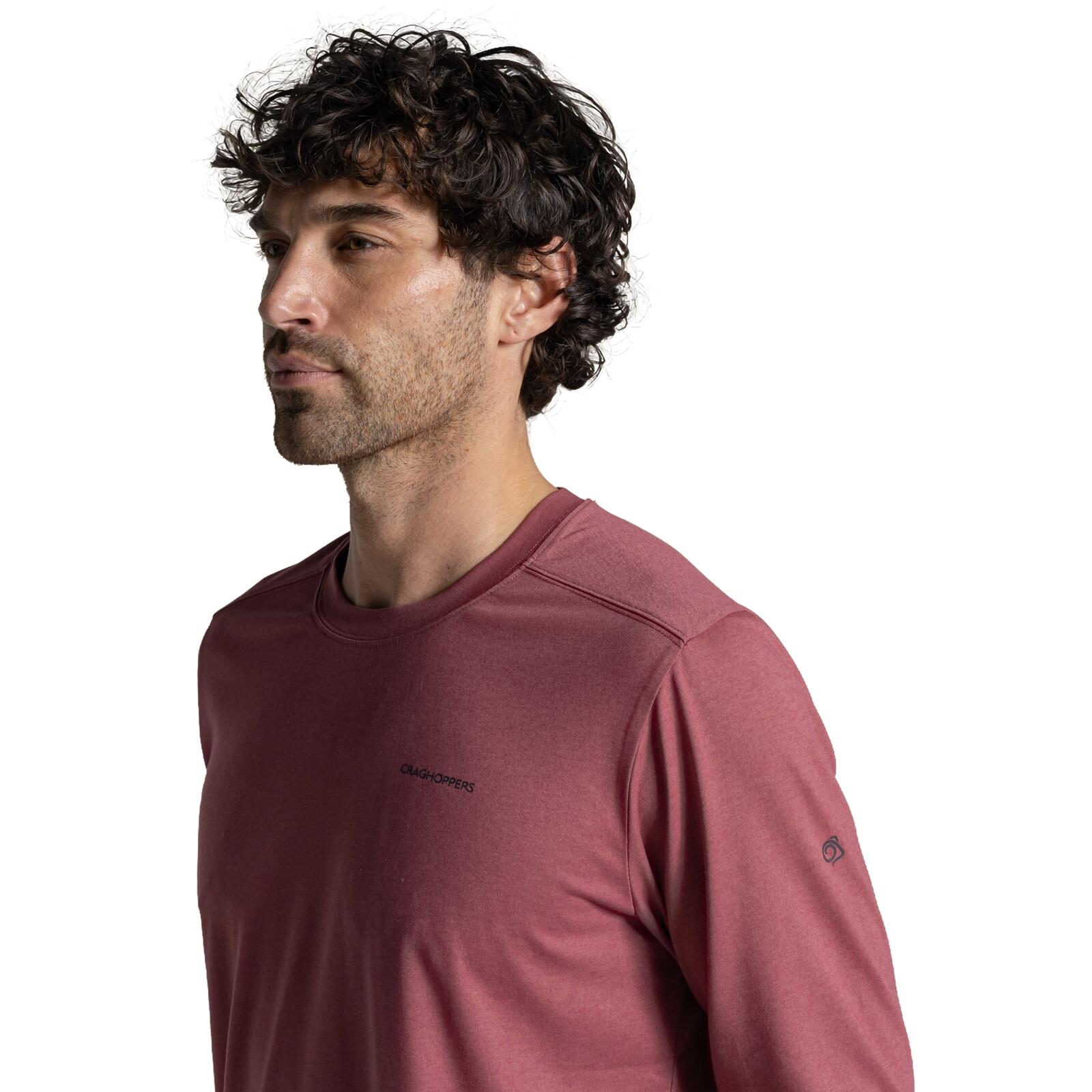 Craghoppers NosiLife Abel T-Shirt-Atlas Red 4/4