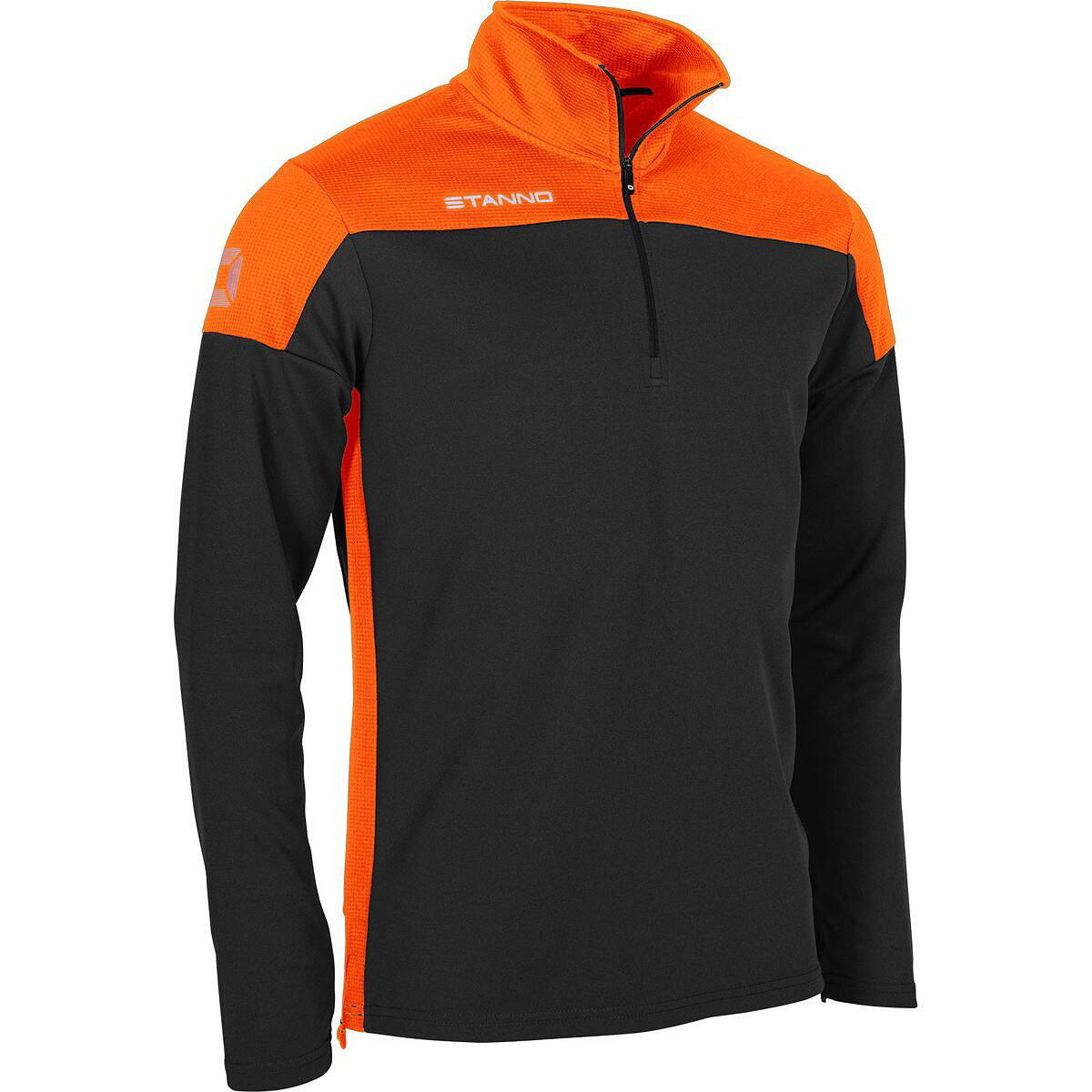 Stanno Pride Ziptop Enfants - Noir / Orange 152 3/5