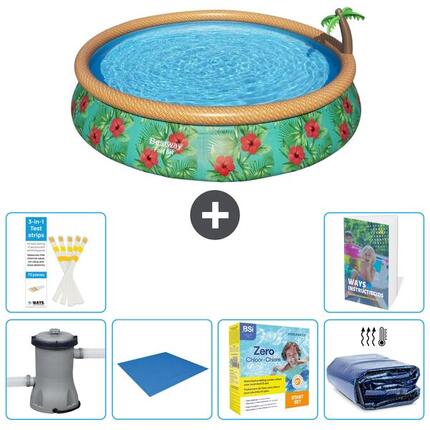 BESTWAY Piscina Bestway Fast Set Redonda - 457x84 cm - 5-piezas S245