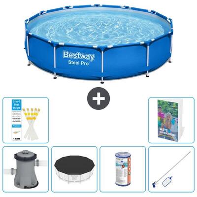 Bestway steel pro rond - 366x76 cm - 7-delig s304