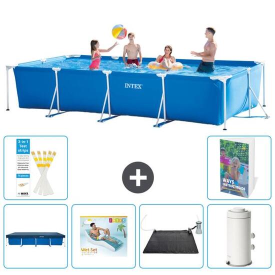 Piscine Tubulaire Rectangulaire - 450x220x84 cm - 7-pièces S70