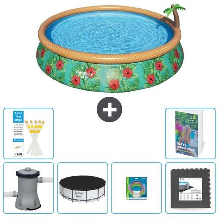 BESTWAY Piscina Bestway Fast Set Redonda - 457x84 cm - 7-piezas S317