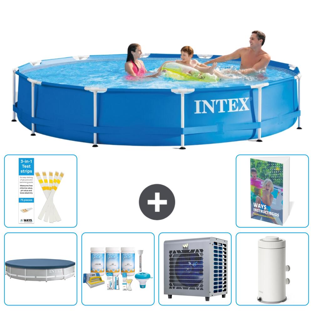 Piscine Tubulaire Ronde - 366x76 cm - 7-pièces  S90 1/7