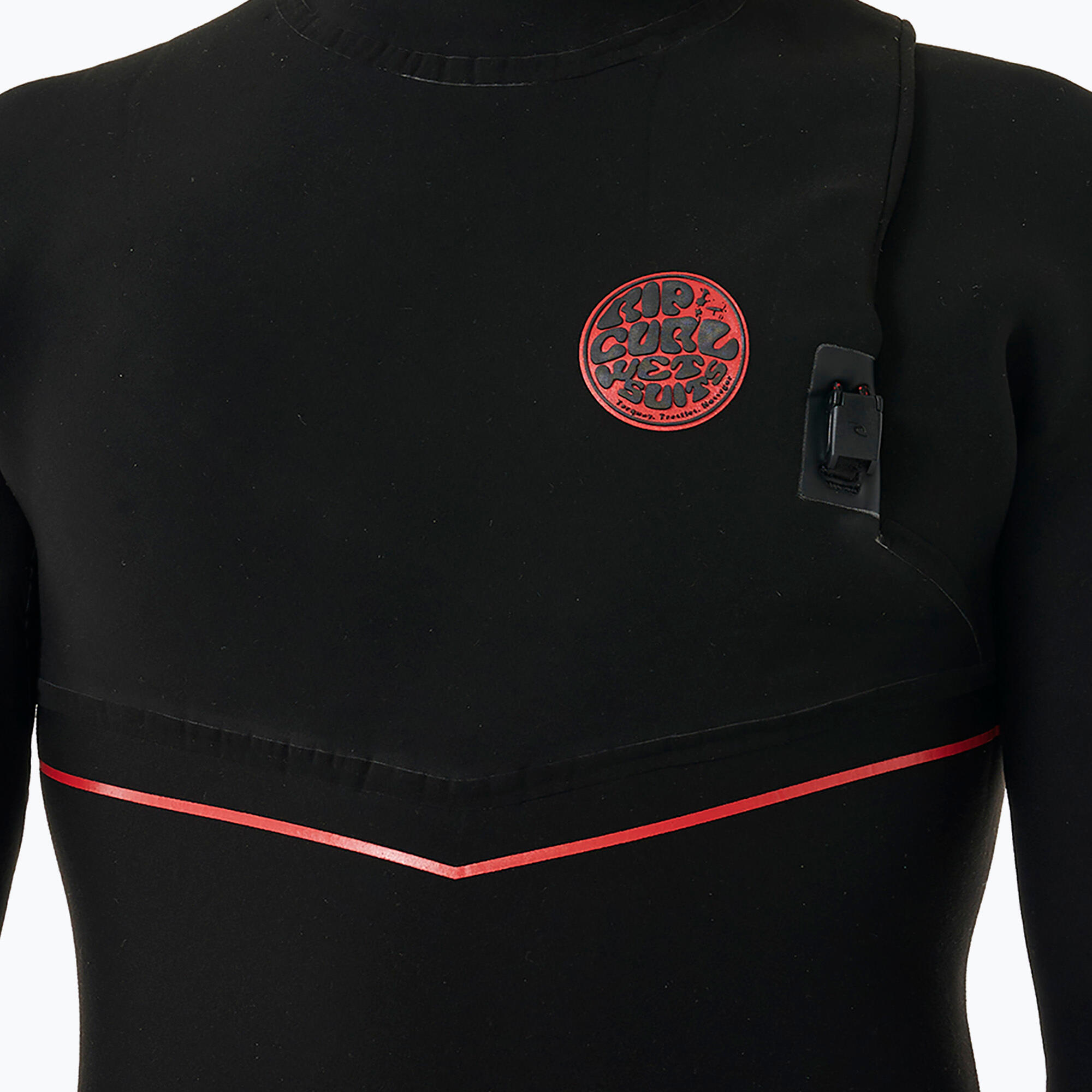 Pianka do pływania męska Rip Curl Flashbomb Fusion 5/4mm Hooded Zip Free black 4/5
