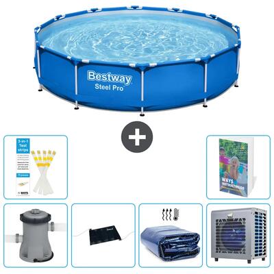 Bestway steel pro rond - 366x76 cm - 5-delig s216