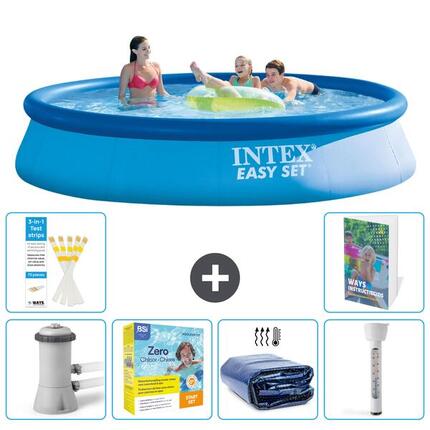 Piscine Easy Set Ronde - 396x84 cm - 7-pièces S184