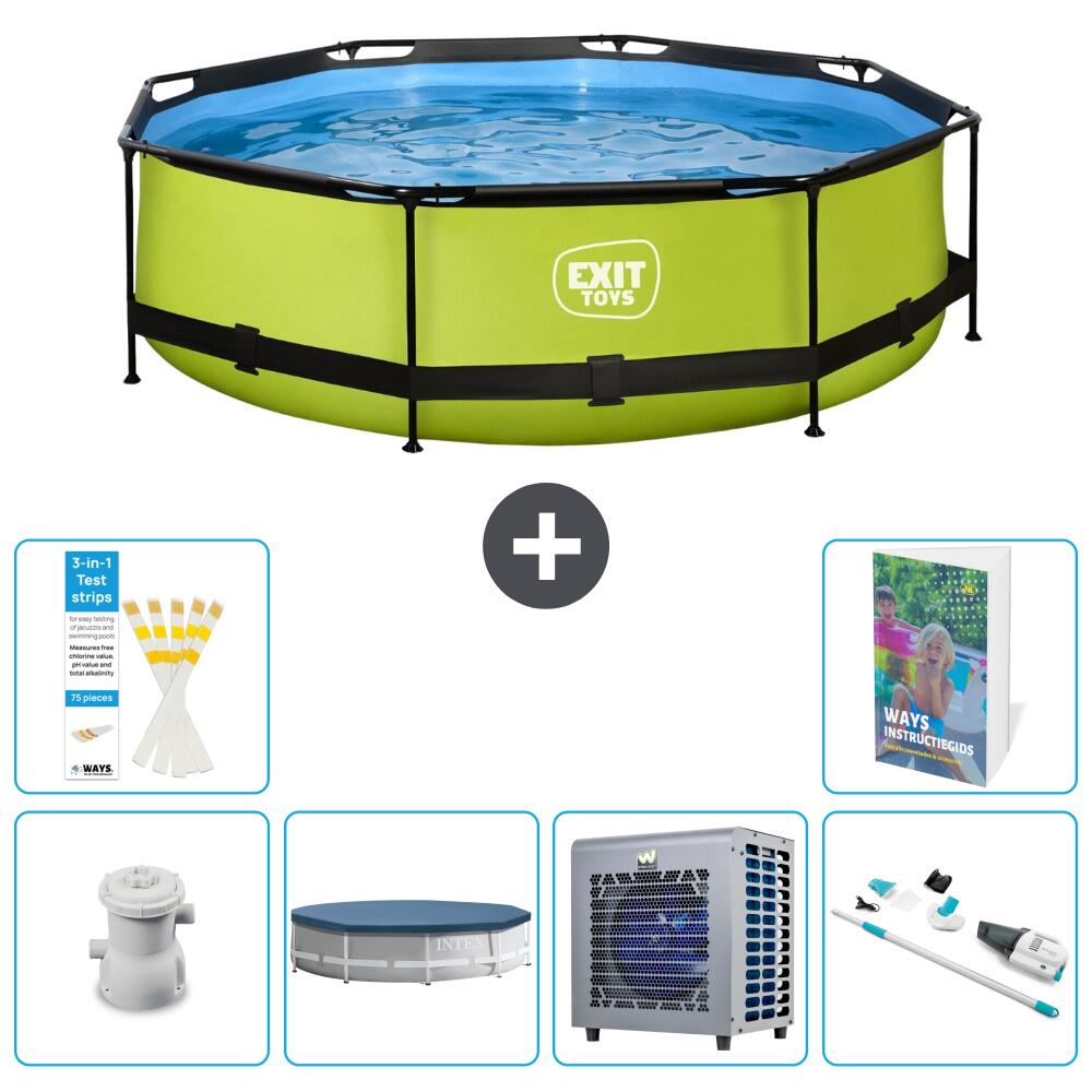 Exit Pool Rund - 300x76 cm - 7-teilig  S199 1/7