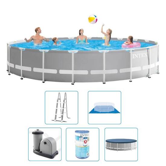 Intex Prism Frame 610x132cm Pool – 6-teilig
