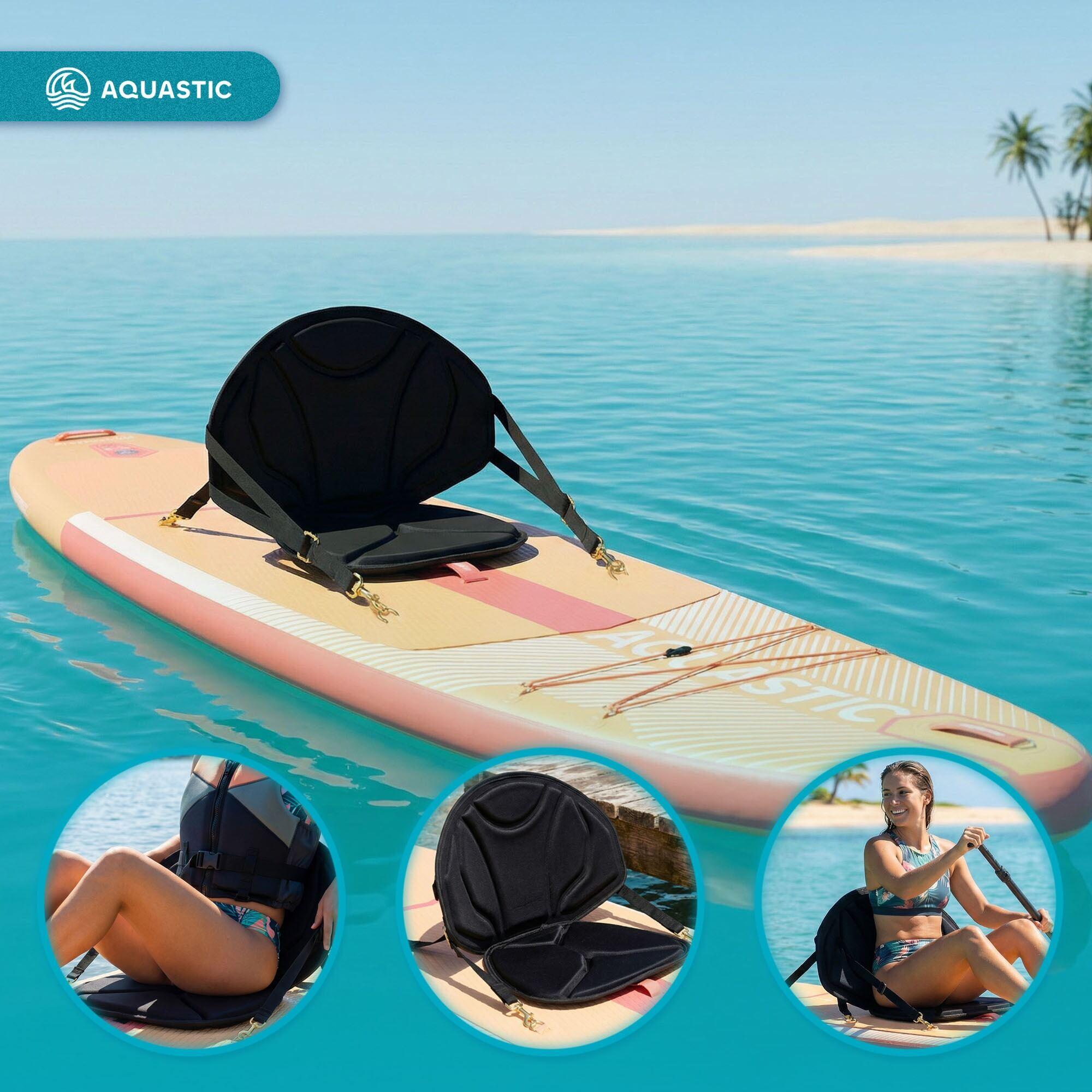 Siège kayak pour planche SUP AQUASTIC avec dossier 5/7