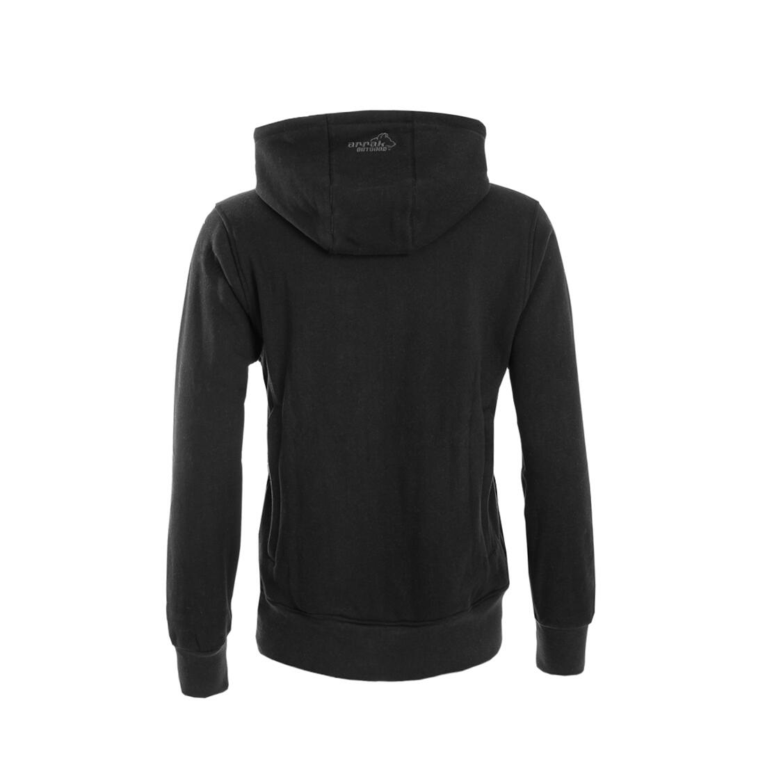 Sportlicher Hoodie für Damen in Schwarz 3/3