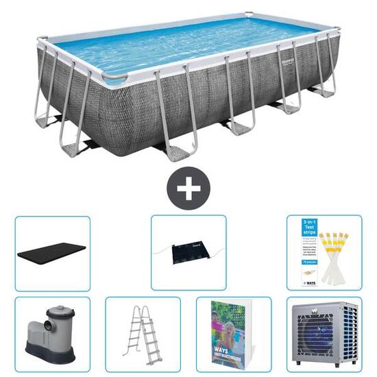 BESTWAY Piscina Bestway Power Steel Rectangular - 549x274x122 cm - S524