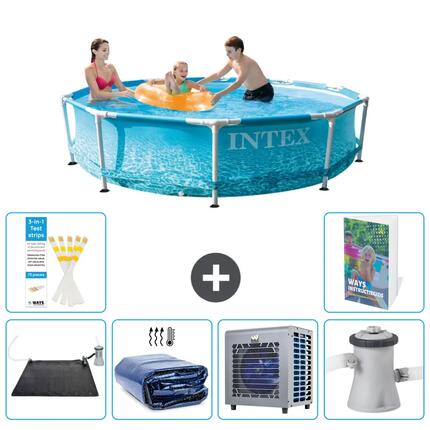 INTEX Basen ze stelażem Okrągły - 305x76 cm - 7-częściowy S42