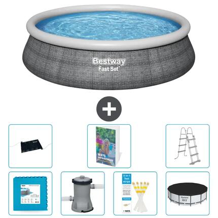 BESTWAY Piscina Bestway Fast Set Redonda - 457x107 cm - 6-piezas S447