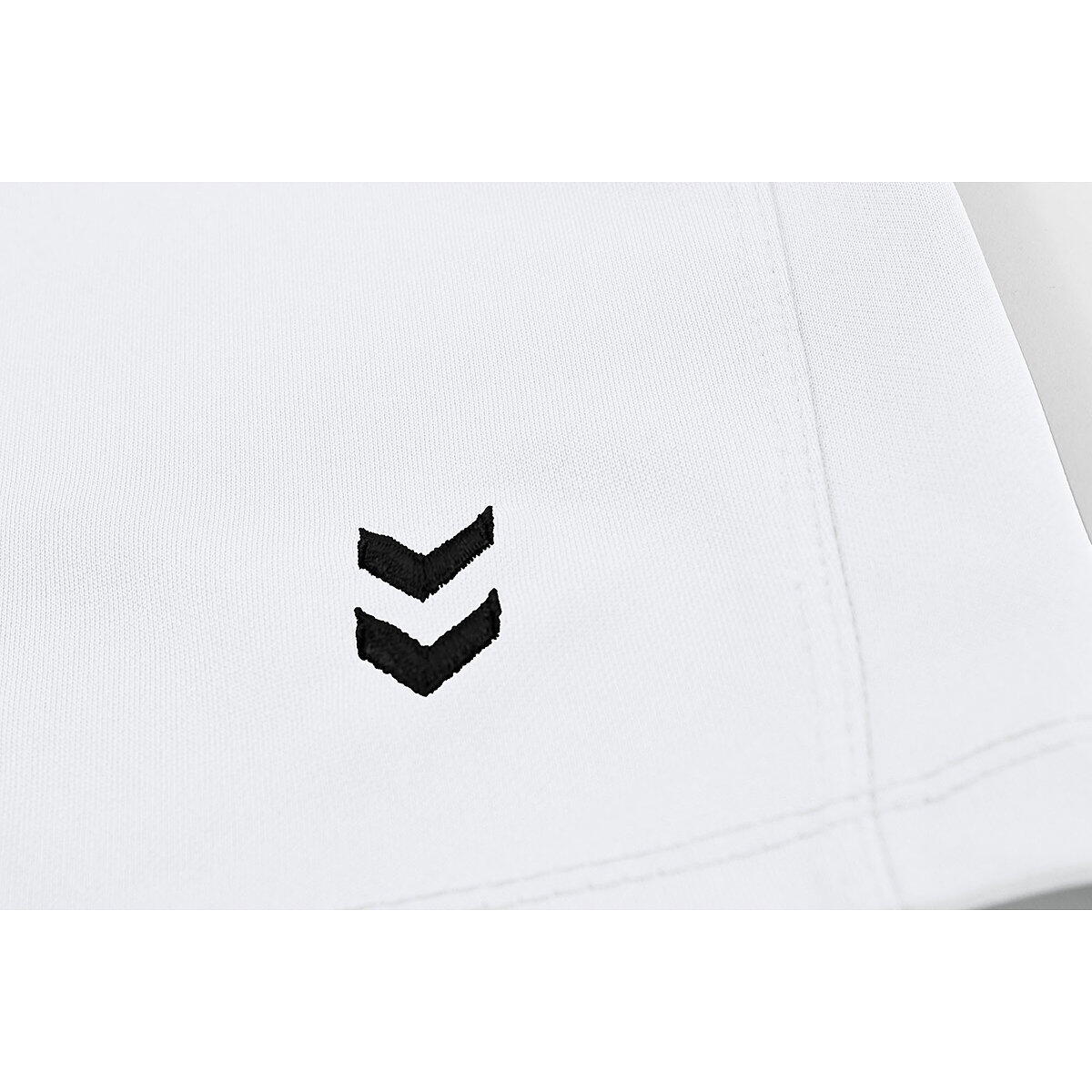 Hummel Euro II short heren - wit 3/4