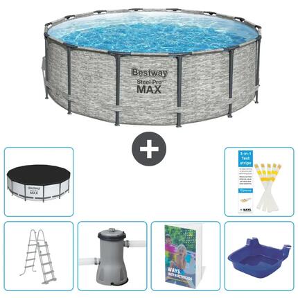 Bestway Steel Pro MAX Rund - 427x122 cm - 5-teilig S662
