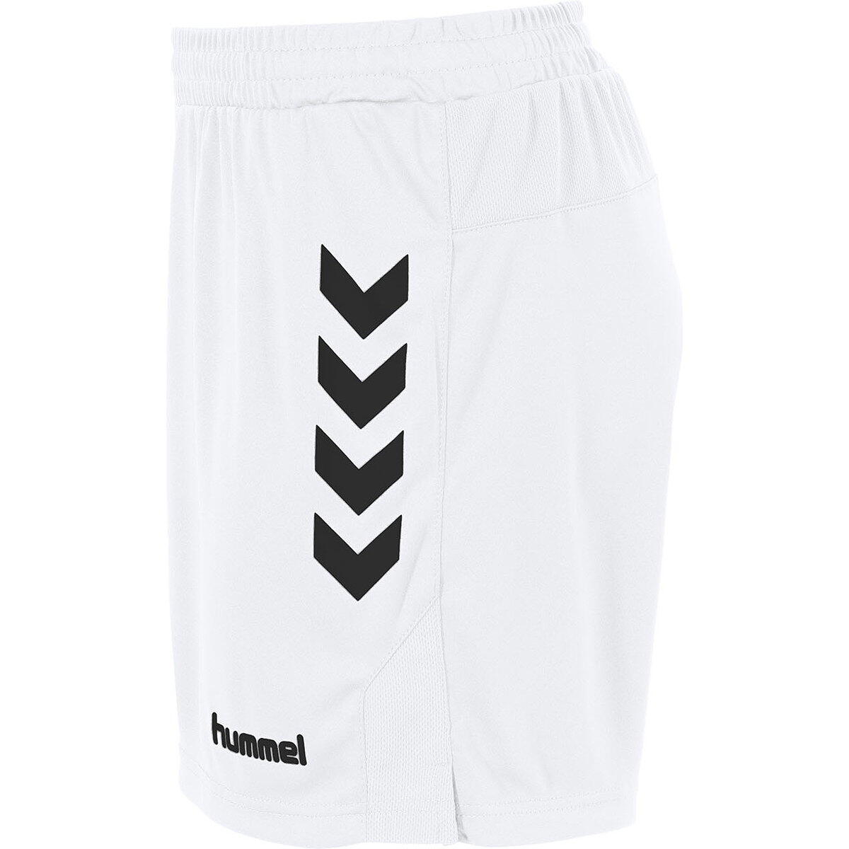 Hummel Memphis Short Dames - Wit / Zwart 4/4