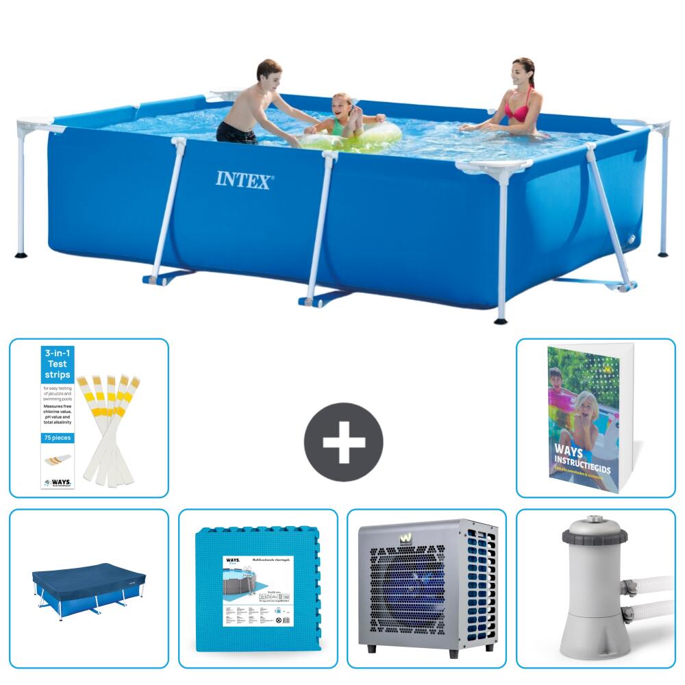 Rechteckiger Frame Pool - 300x200x75 cm - 7-teilig  S79 1/7
