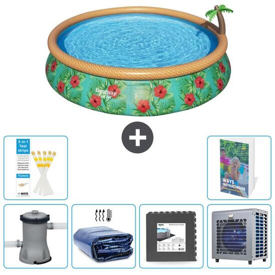 BESTWAY Piscina Bestway Fast Set Redonda - 457x84 cm - 7-piezas S190