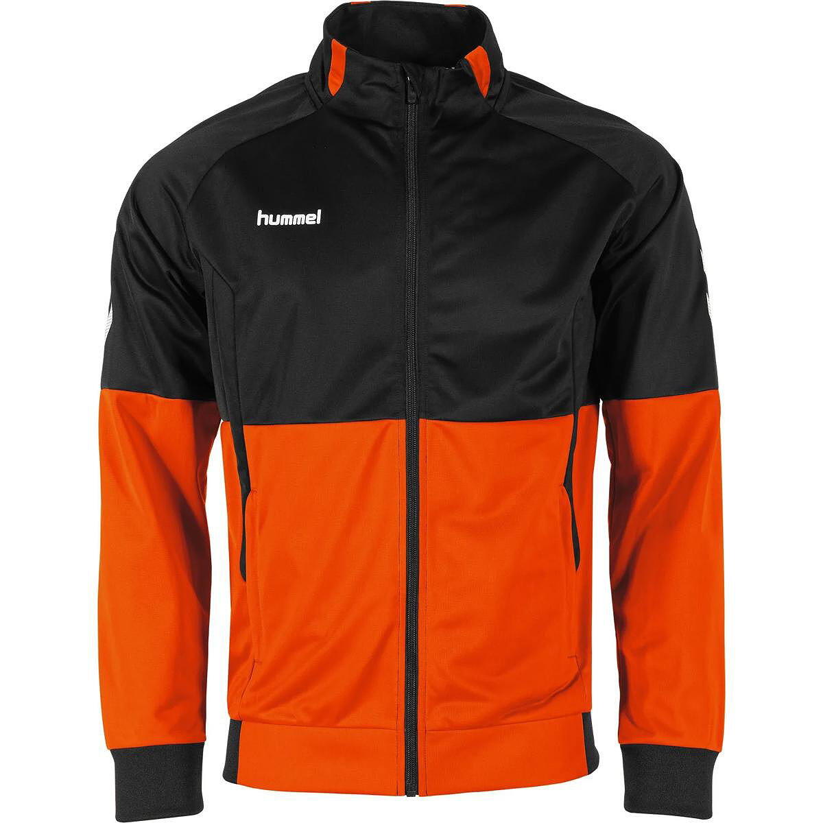 Hummel Authentic Veste Polyester Enfants - Orange / Noir 2/5