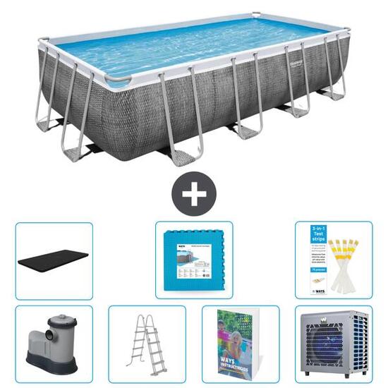 BESTWAY Piscina Bestway Power Steel Rectangular - 549x274x122 cm - S601