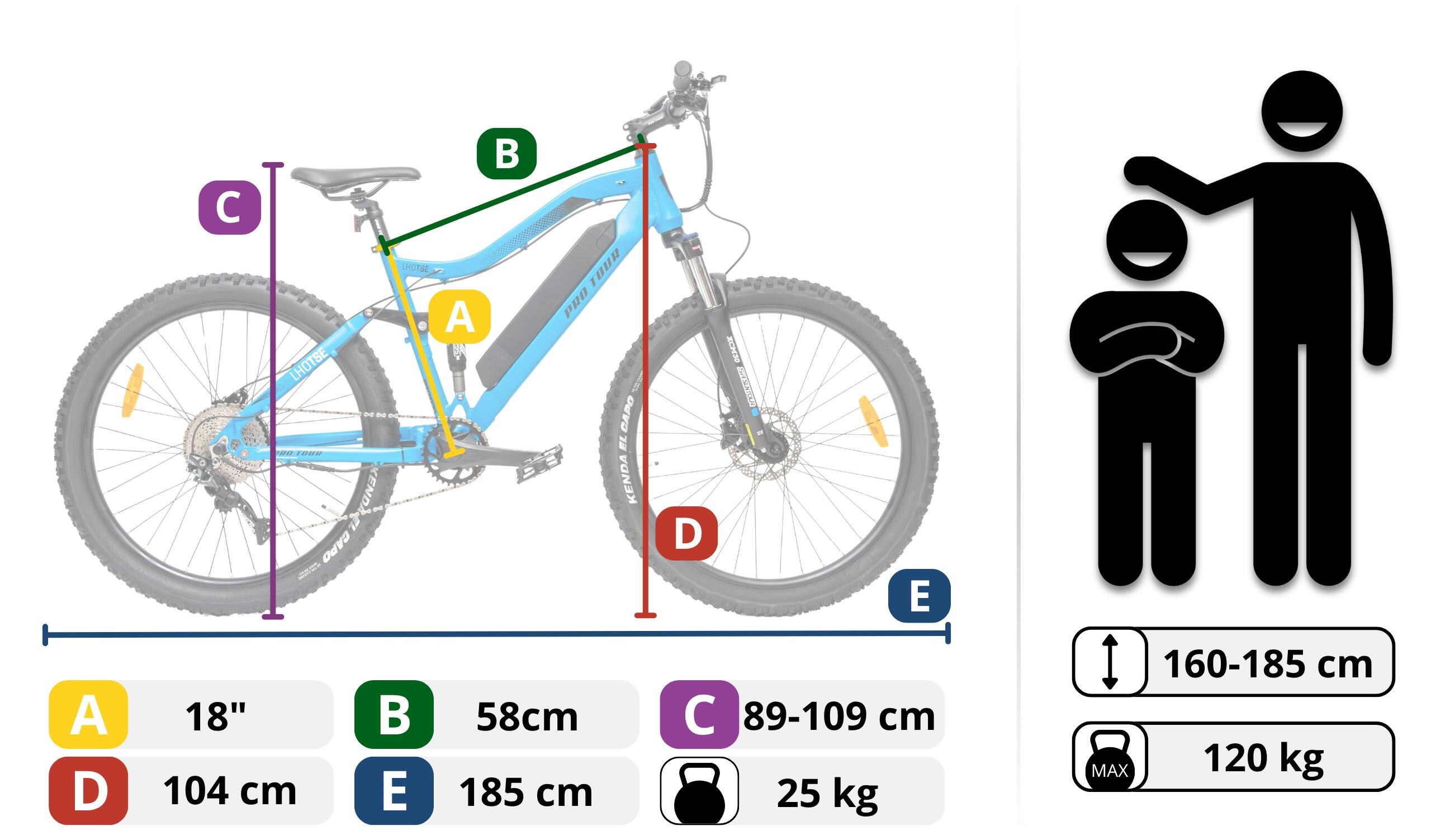 Rower Elektryczny Górski Lhotse Pro Tour Koła 27,5" 2/7