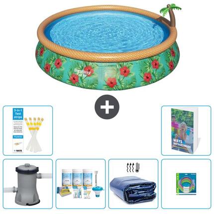 BESTWAY Piscina Bestway Fast Set Redonda - 457x84 cm - 7-piezas S282