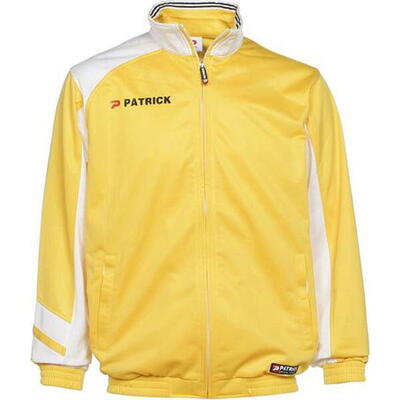 Patrick victory polyester gilet kinderen - geel/wit