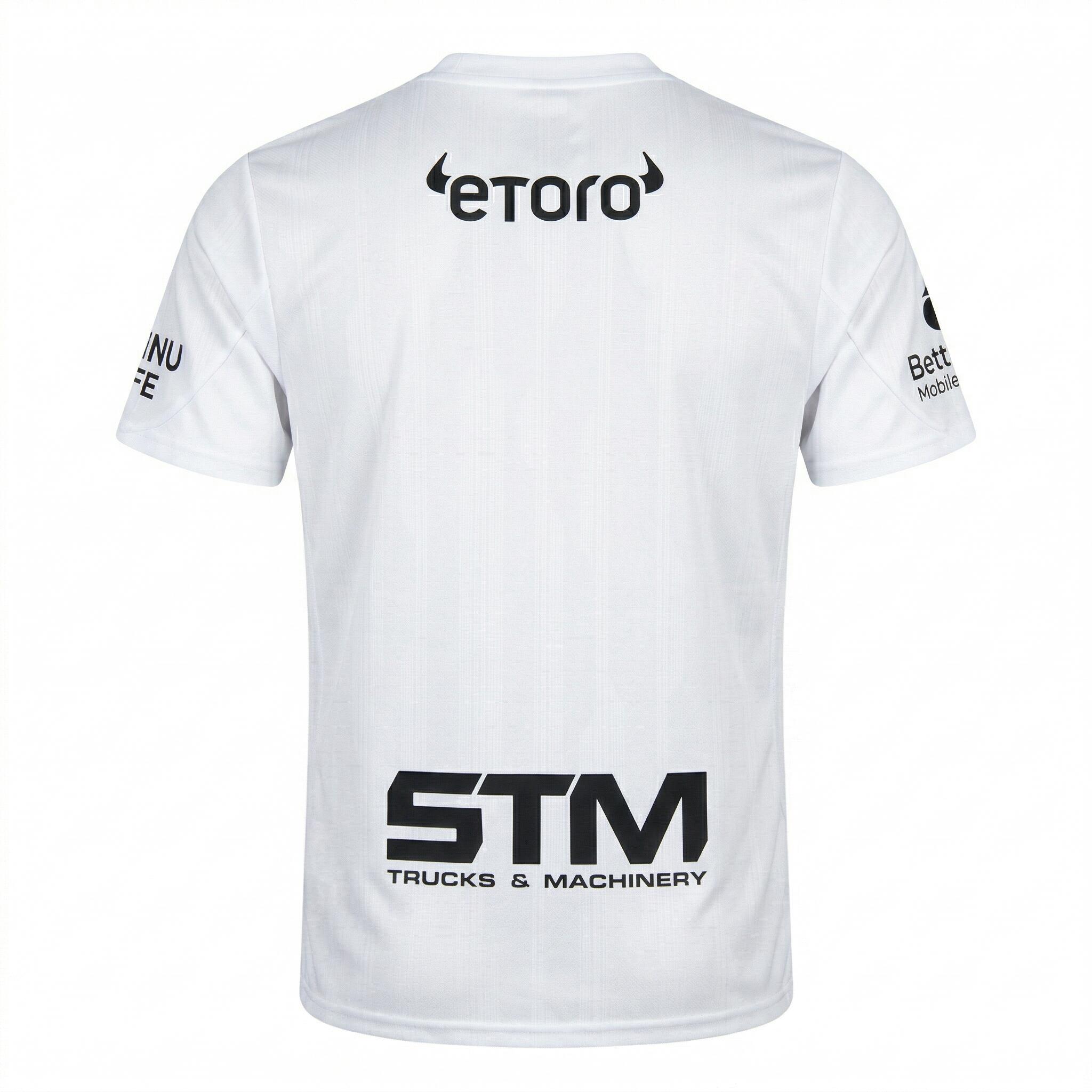 Kelme Camiseta 2ª Equipación Macarthur Blanco Unisex 2/3