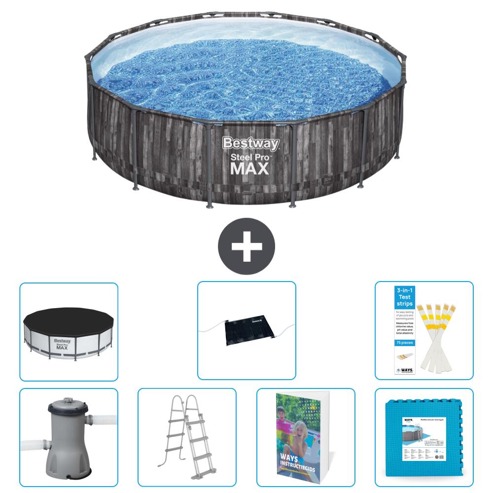 Bestway Steel Pro MAX Rund - 427x107 cm - 8-teilig  S621 1/7