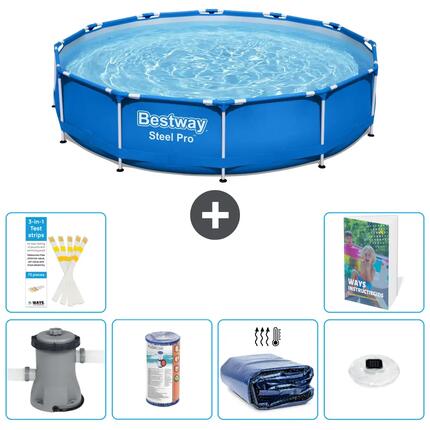 BESTWAY Piscina Bestway Steel Pro Redonda - 366x76 cm - 5-piezas S275