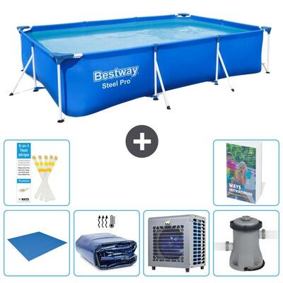 Bestway steel pro rechthoekig - 300x201x66 cm - 7-delig s124
