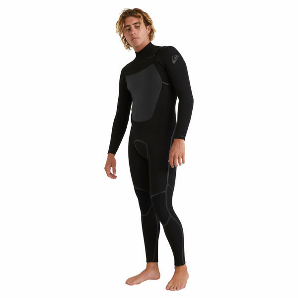 Pianka Quiksilver 5/4/3mm Marathon Session Chest Zip Black 2/6