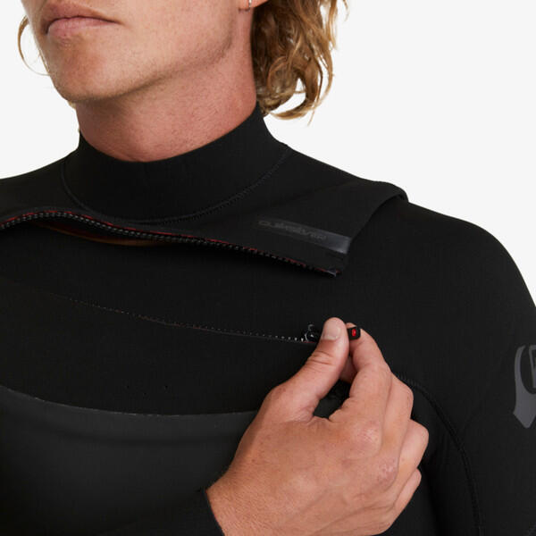 Pianka Quiksilver 5/4/3mm Marathon Session Chest Zip Black 5/6