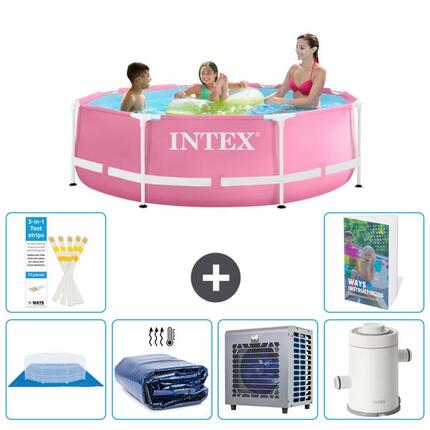 Piscine Tubulaire Ronde - 244x76 cm - 7-pièces S104