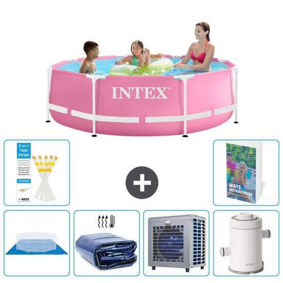 Piscine Tubulaire Ronde - 244x76 cm - 7-pièces S104