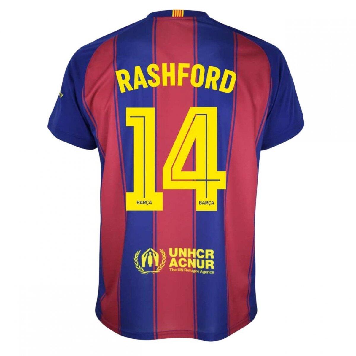 FC Barcelona Rashford komplet koszulka spodenki junior box 2025/26 wielokolorowy 3/5