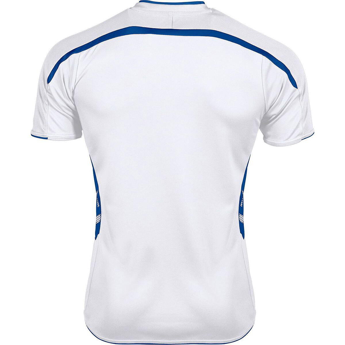 Hummel Preston T‑shirt Manches Courtes Hommes - Blanc / Royal 5/5