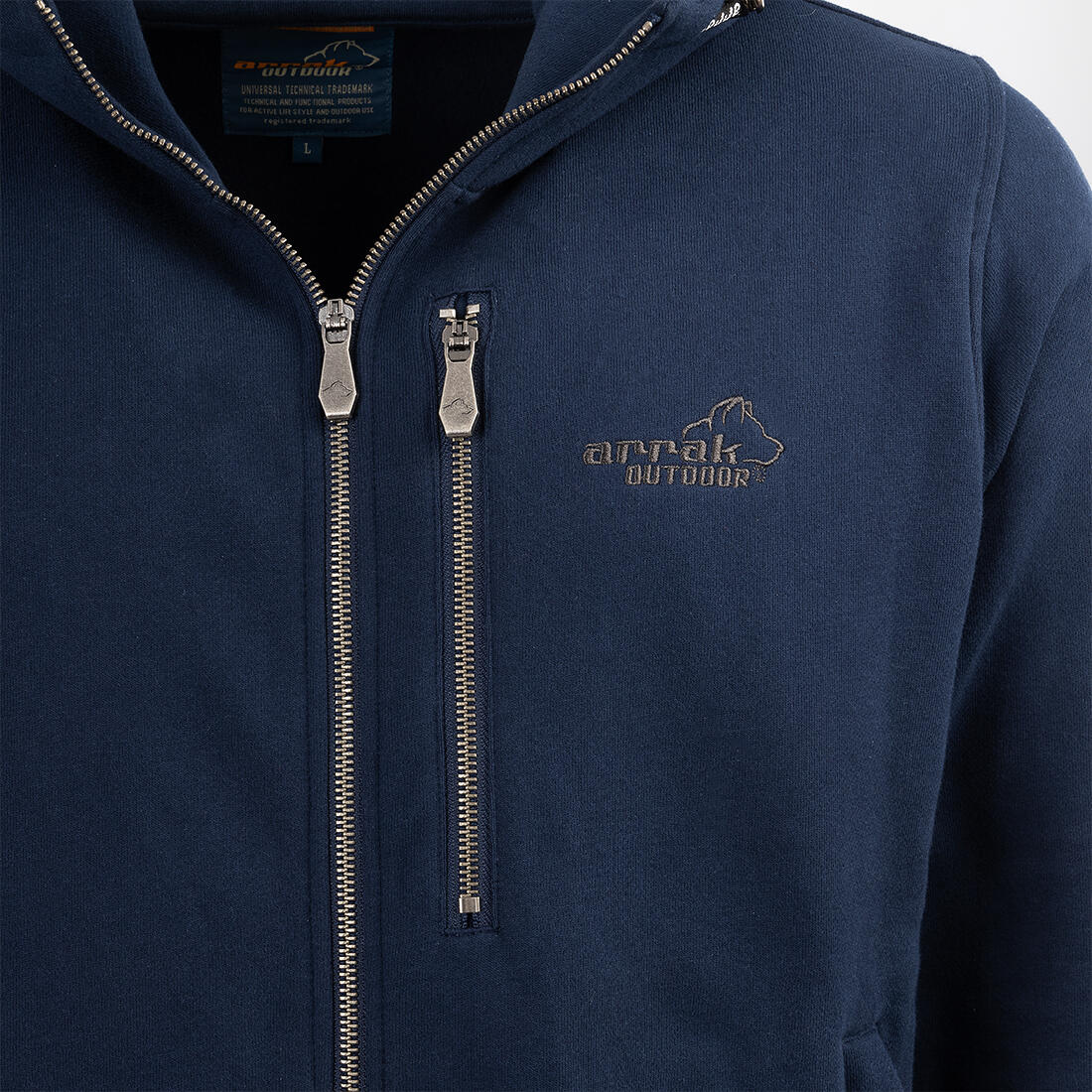 Sportlicher Hoodie Herren Marineblau 6/7