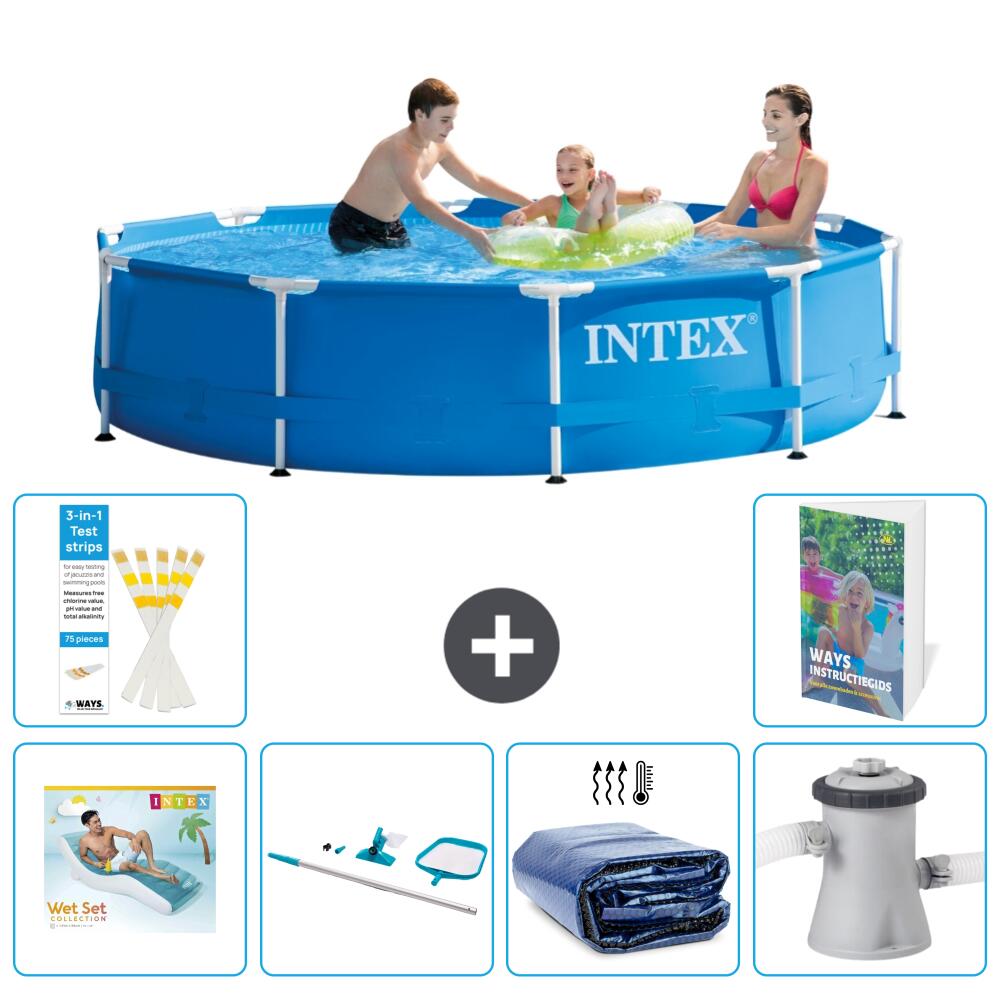 Frame Pool Rund - 305x76 cm - 7-teilig  S134 1/7